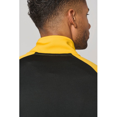 Adult zipped neck training top
